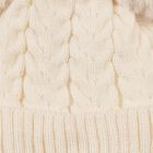 Girls' Winter Cap, ऑफ व्हाइट, small image number null