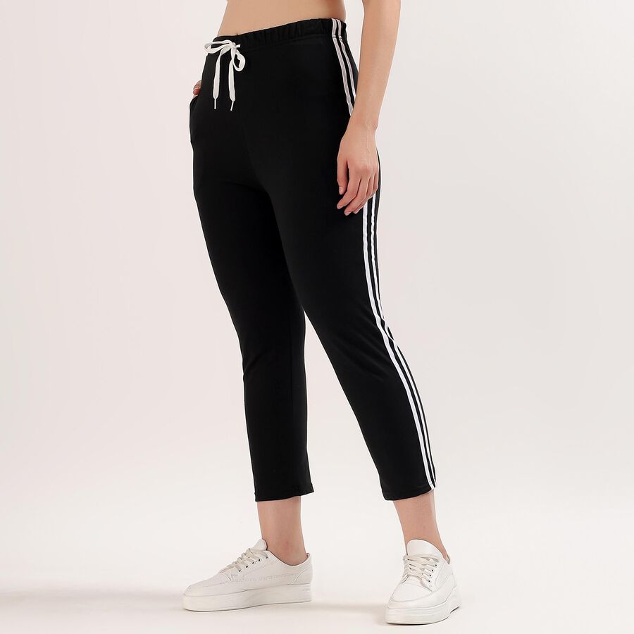 Ladies' Track Pants, काला, large image number null