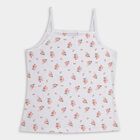 Girls' 100% Cotton Vest (Pack of 2), Pink, small image number null