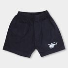 Infants' 100% Cotton Half Pant , नेवी ब्लू, small image number null