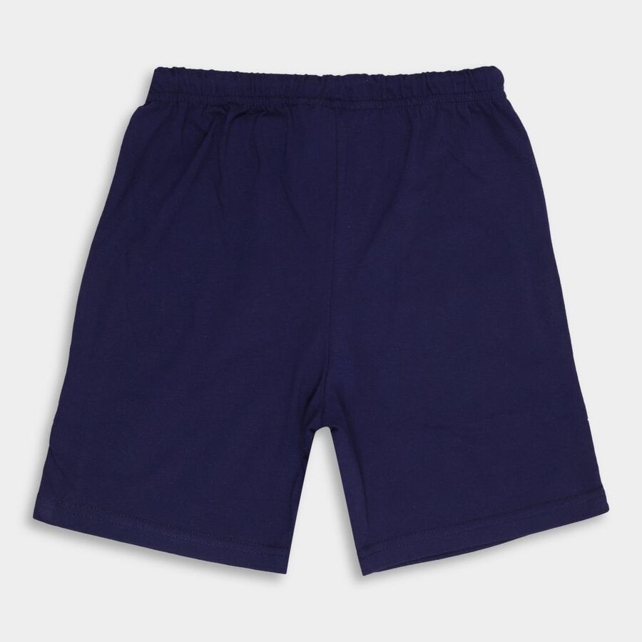 Boys' Bermudas, Navy Blue, large image number null