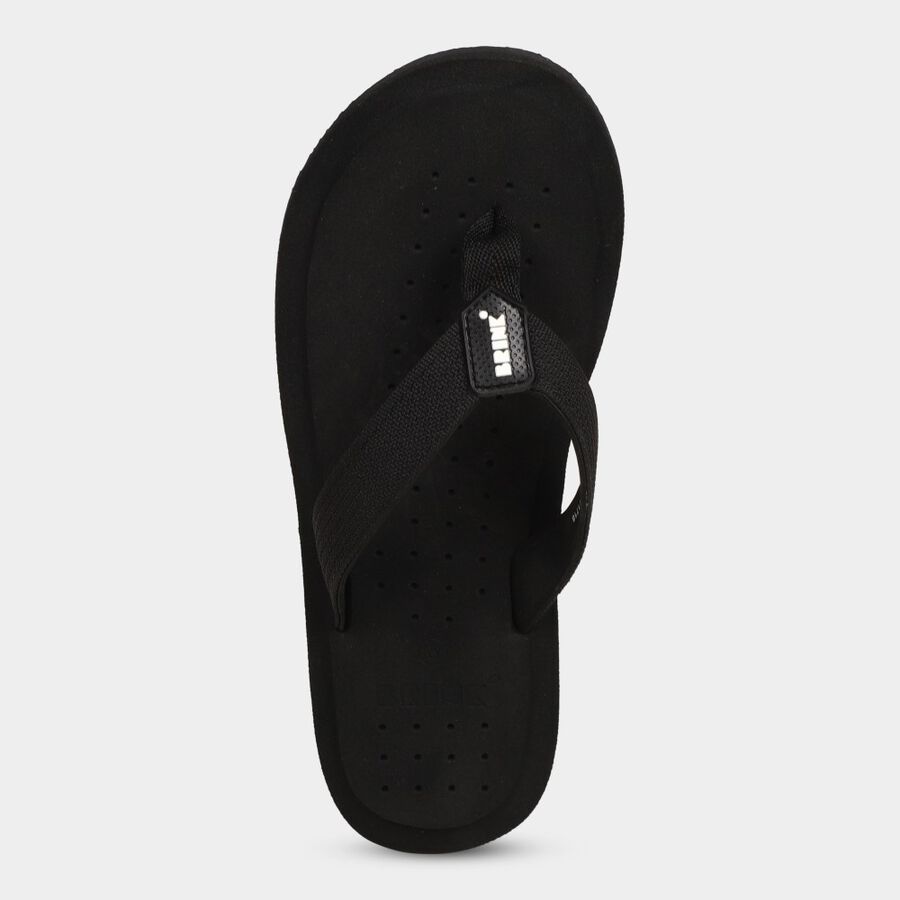 Men's Slippers, काला, large image number null