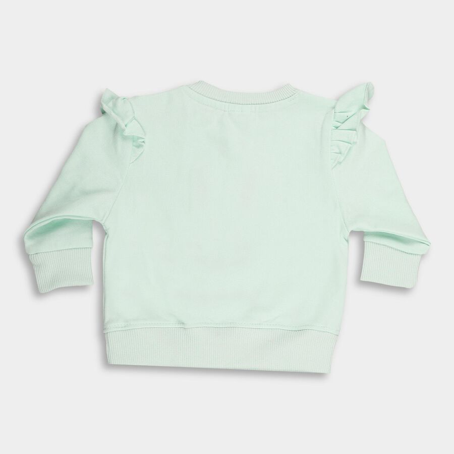 Infants' Sweatshirt, हल्का हरा, large image number null