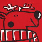 Infants Bright Cherry Red Cotton Crew Neck Casual Sweatshirt, Red, small image number null