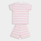 Infant Boys' 100% Cotton Baba Suit, हल्का गुलाबी, small image number null