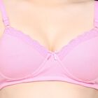 Ladies' Bra , हल्का गुलाबी, small image number null