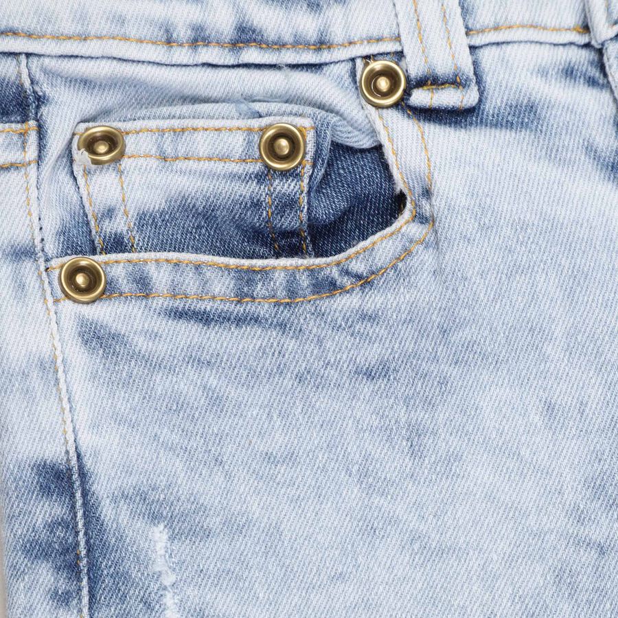 Boys Slim Fit Jeans, Light Blue, large image number null