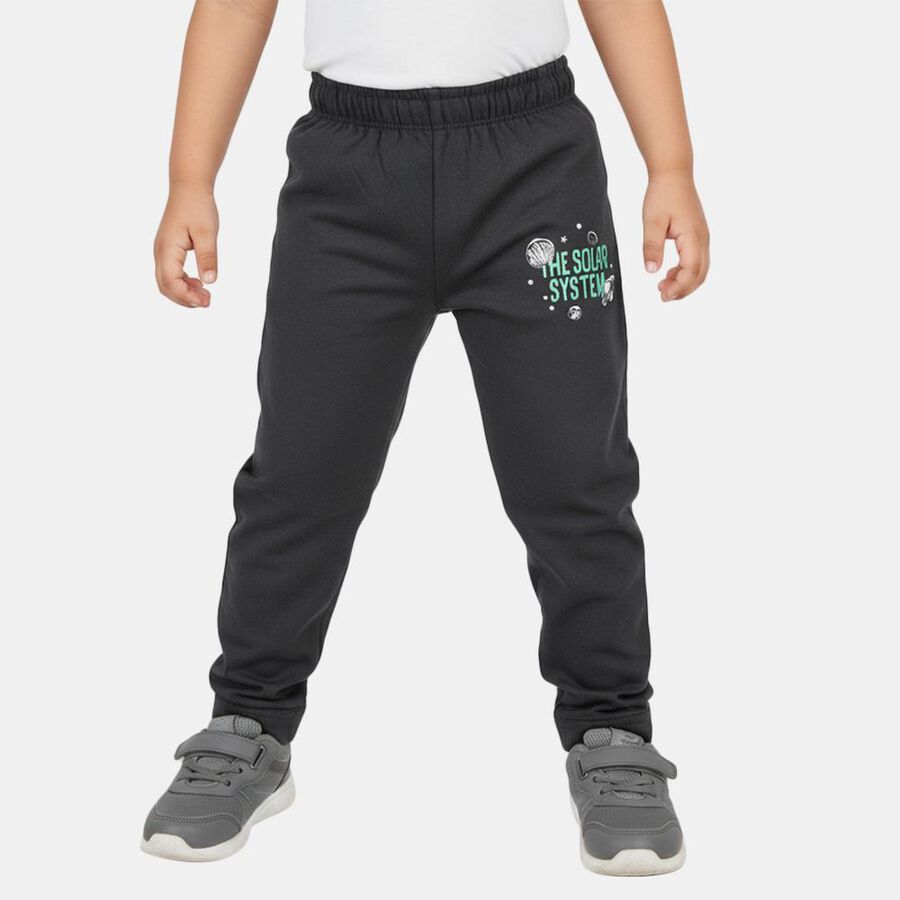 Boys' Pyjama, चारकोल, large