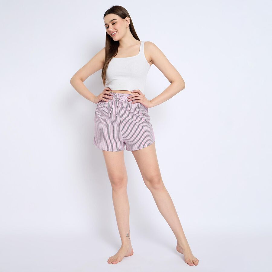 Ladies' Shorts , गुलाबी, large image number null