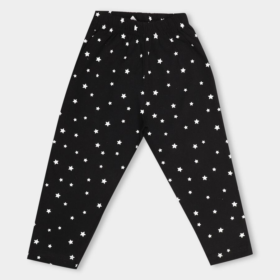 Girls' Pyjama , काला, large image number null