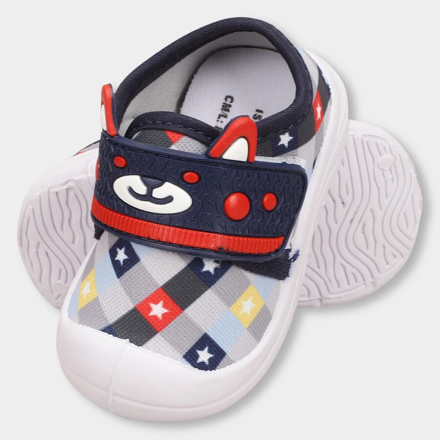 Girls' Slip-On Shoes, Blue, large image number null