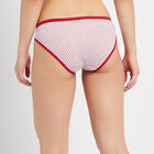 Cotton Printed Panty, Red, small image number null