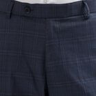 Men's Slim Fit Formal Trousers, Navy Blue, small image number null