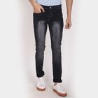 Overdyed 5 Pocket Skinny Fit Jeans, Dark Blue, small image number null
