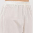 Women's White Cotton Notch Neck Embroidered Kurta, Off White, small image number null