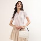 Women's Beige Polo Neck Classic Polo T-Shirt, गहरा पीला, small