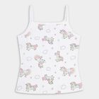 Girls' 100% Cotton Vest (Pack of 2), Lilac, small image number null