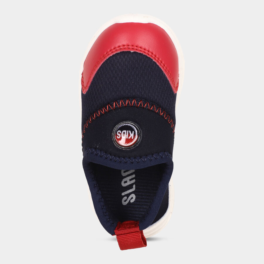 Boys' Shoes, Navy Blue, large image number null