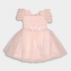 Girls' Frock, हल्का गुलाबी, small image number null