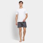 Men's Cotton Boxers, हल्का ग्रे, small
