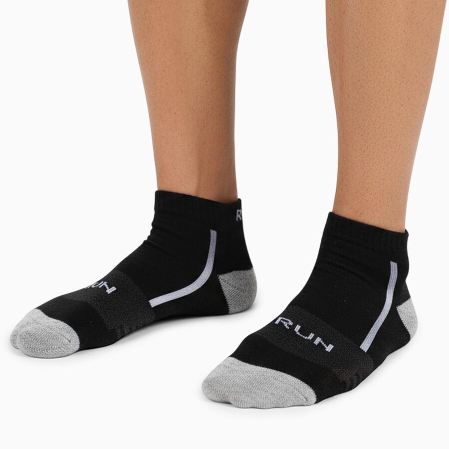 Men's Socks, Melange Light Grey, large