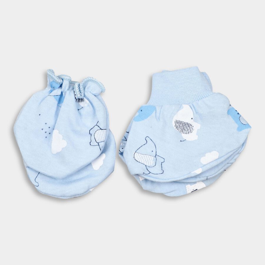 Infants' 100% Cotton Gift Set , Light Blue, large image number null
