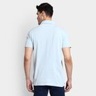 Men's 100% Cotton Polo Shirt, Light Blue, small image number null