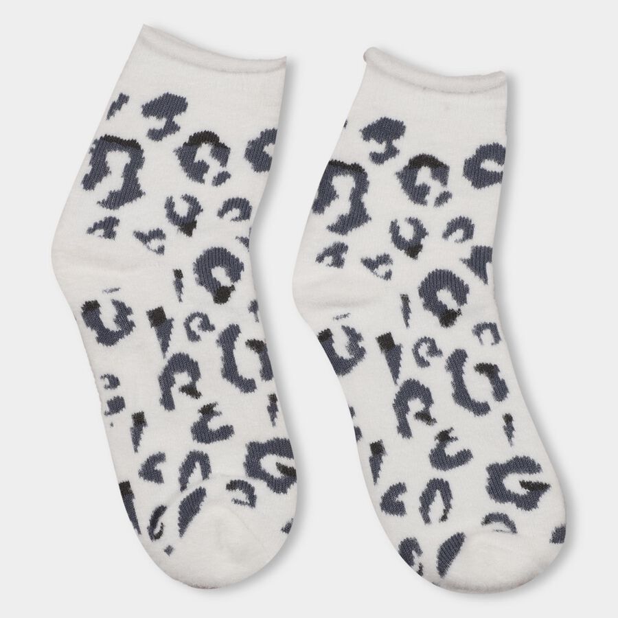 Ladies' Socks , White, large image number null