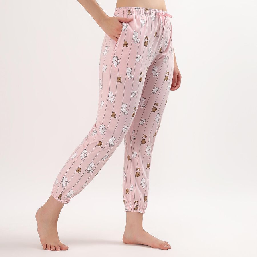 Ladies' Pyjama, हल्का गुलाबी, large image number null