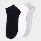 Men's Socks (Pack of 3), Melange Light Grey, small image number null