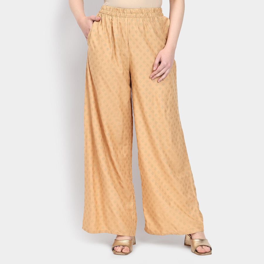 Ladies' Palazzos , गहरा पीला, large image number null