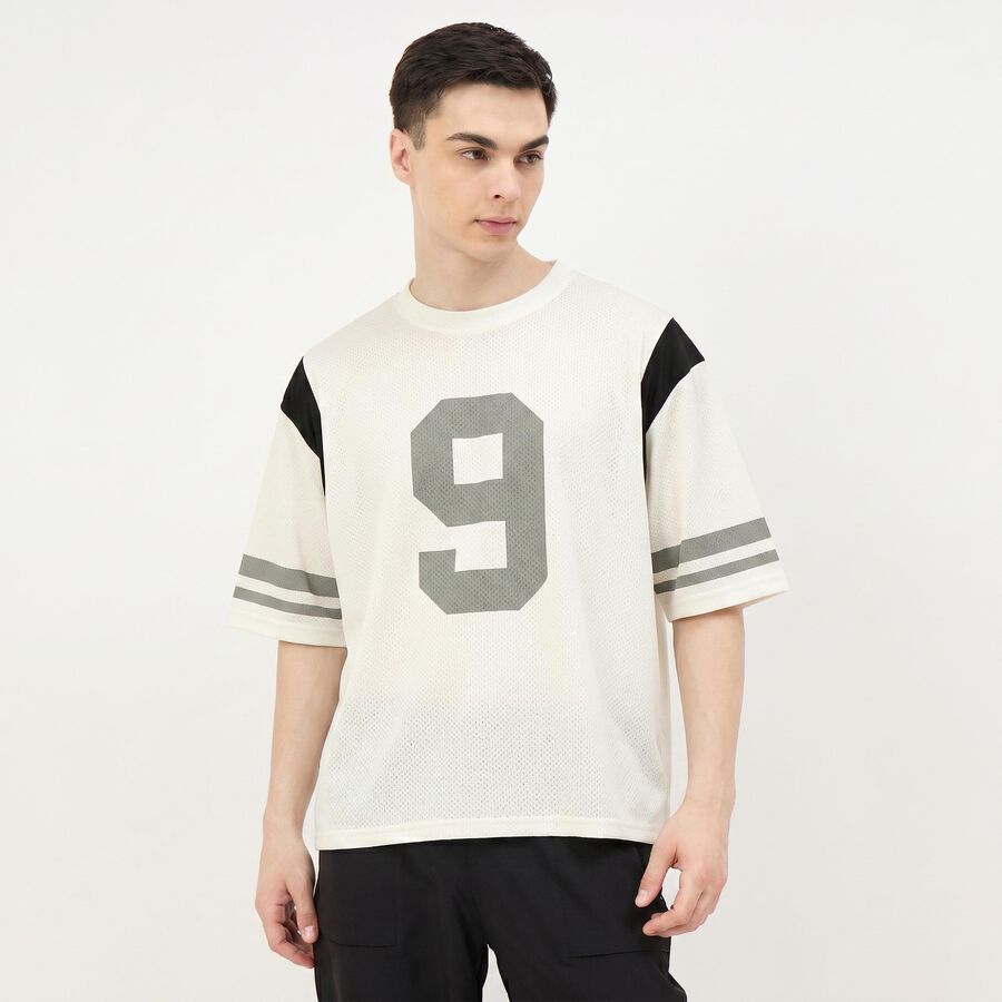 Men's Drifit T-Shirt, सफ़ेद, large