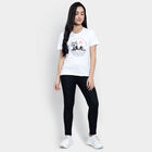 Round Neck T-Shirt, White, small image number null