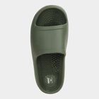 Men's Slippers, Olive, small