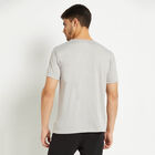 Round Neck T-Shirt, Melange Light Grey, small image number null