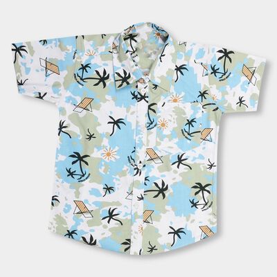 Boys' 100% Cotton Casual Shirt