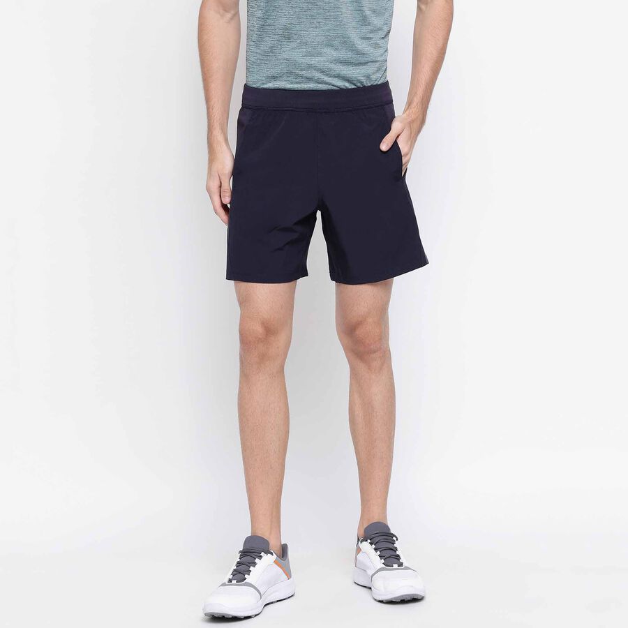 Solid Shorts, Navy Blue, large image number null