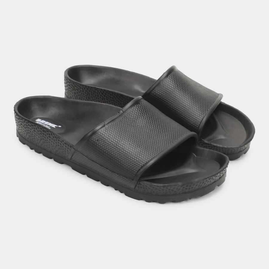 Men's Slipper, काला, large image number null
