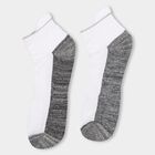 Men's Mixed Colors Ankle Sports Socks Pack of 3, Black, small