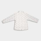 Girls' Soft White High Neck Casual Jacket, गहरा पीला, small image number null