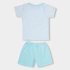 Infant Boys' 100% Cotton Baba Suit, Light Blue, small