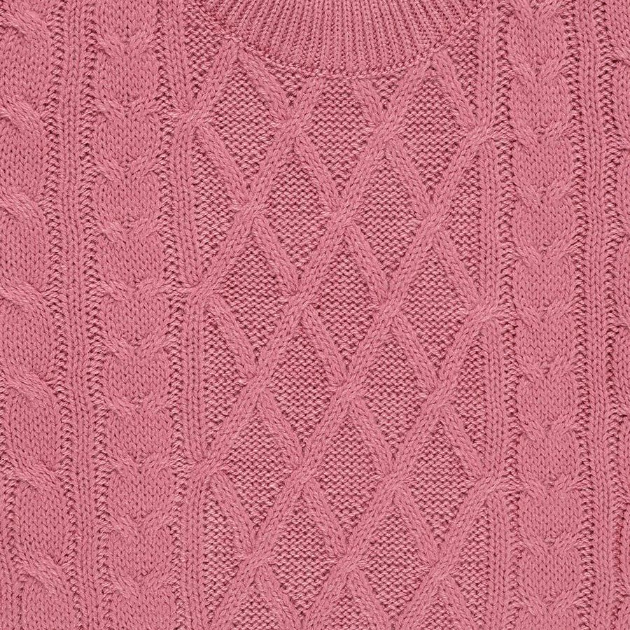 Infants Muted Rose Pink Round Neck Classic Pullover, Purple, large image number null