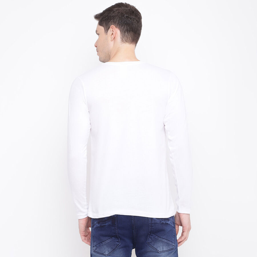 Full Sleeve T-Shirt, White, large image number null