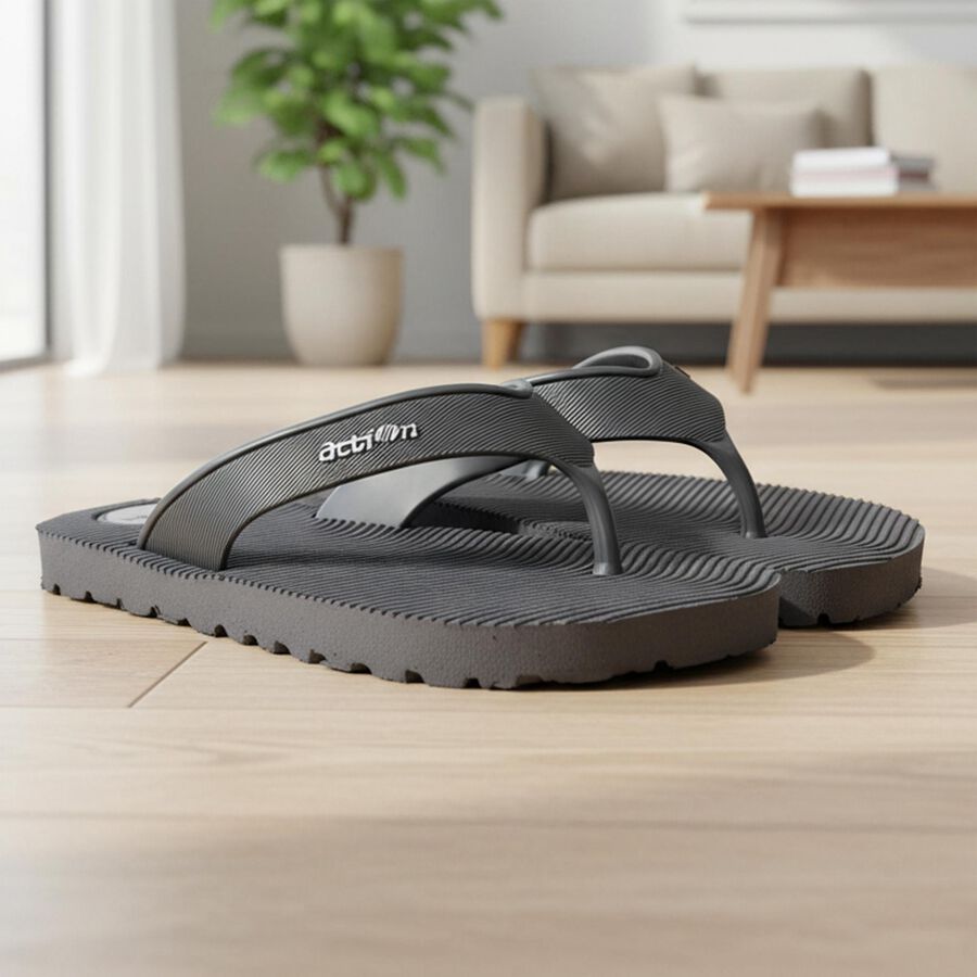 Men's Slipper, Grey, large