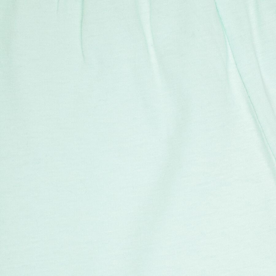 Infants Cotton Stripes Baba Suit, Light Green, large image number null