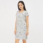 Ladies' Nighty, Melange Mid Grey, small image number null