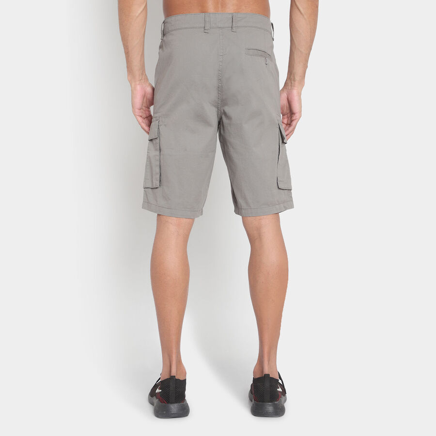 Cotton Printed Bermuda, Light Grey, large image number null