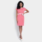 Stripes Dress, Coral, small image number null