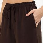 Women's Brown Solid Ethnic Set, Brown, small