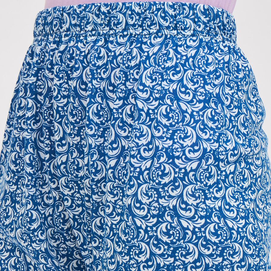 Ladies' Full Length Pyjama , गहरा नीला, large image number null